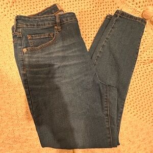 EVERLANE WOMENS 31 Crop Classic Blue Jeans